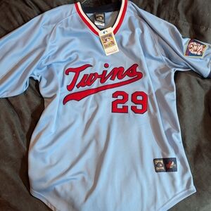 NWT Mitchell & Ness Rod Carew Minnesota Twins Cooperstown Jersey - XXL